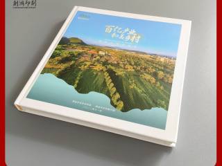 精装硬壳书定制画册印刷摄影集制作对裱书锁线宣传册订做广州工厂